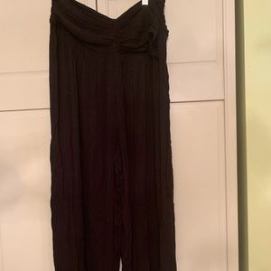 Free People Black Harem Pants